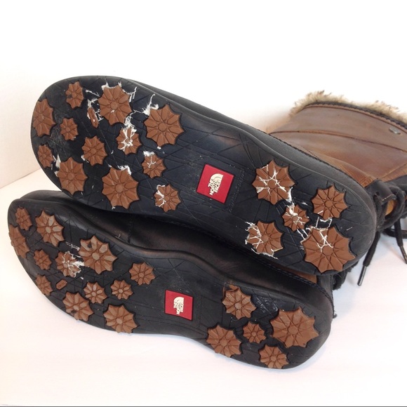 SOLD The North Face Leather Winter Boots 7.5 - Picture 7 of 7